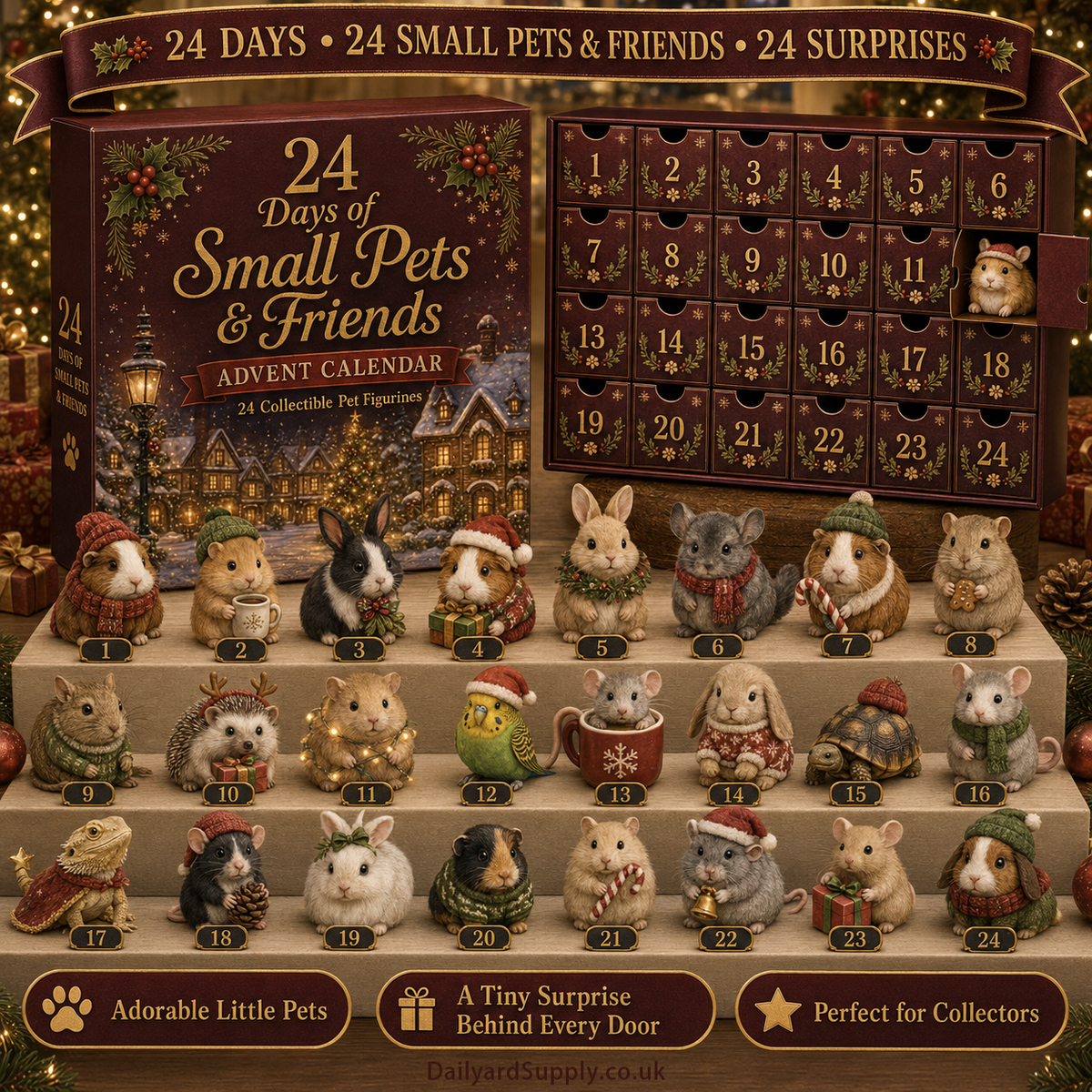๐น 24 Days of Small Pets & Friends Advent Calendar