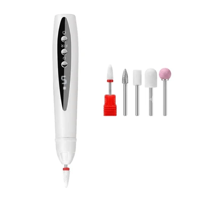 🥳2026 HOT SALE🥳💞50K+ SOLD!💅✨ 49% OFF! Professional Electric Nail Polisher – Smooths thick nails, 99-speed display. Multiple heads for shaping & buffing. Salon at home! 🌟💎