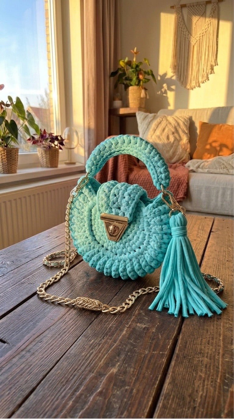 Hand-stitched Shell Bags