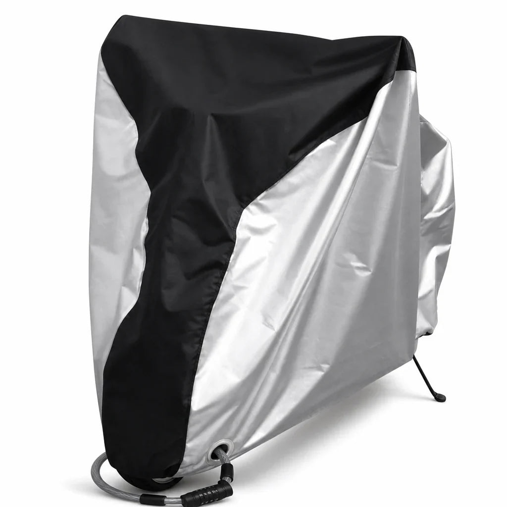 Waterproof And Dustproof 190t Bicycle Cover For Outdoor Bike Protection🚴