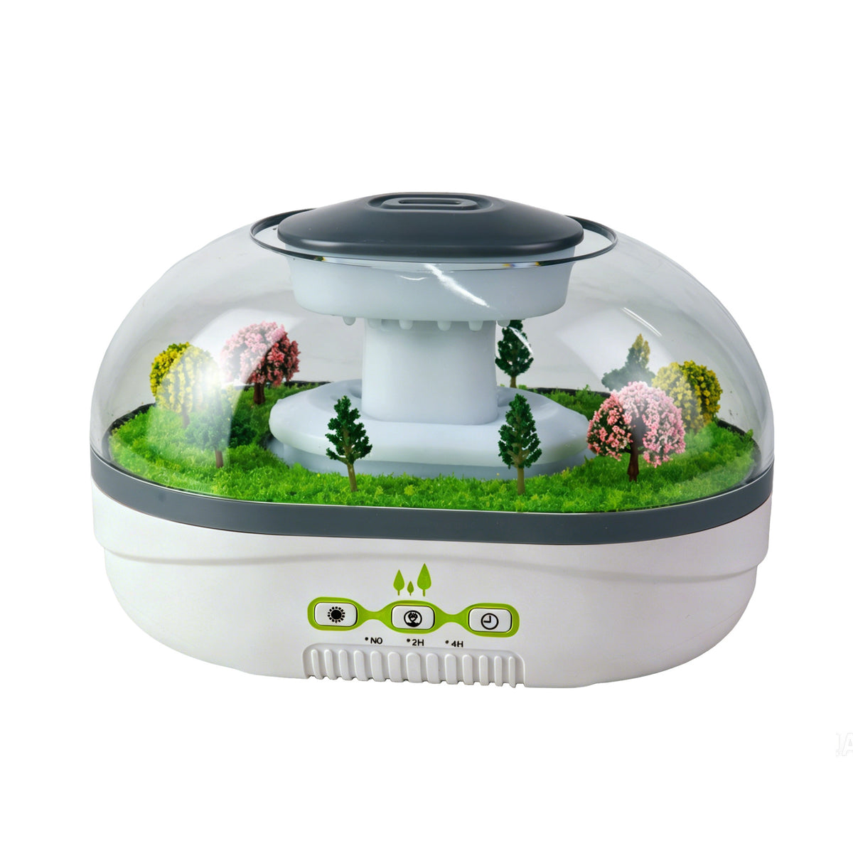 ❄💧 Winter-themed Christmas micro-landscape raindrop aroma diffuser, quiet ultrasonic humidifier with night light🎄