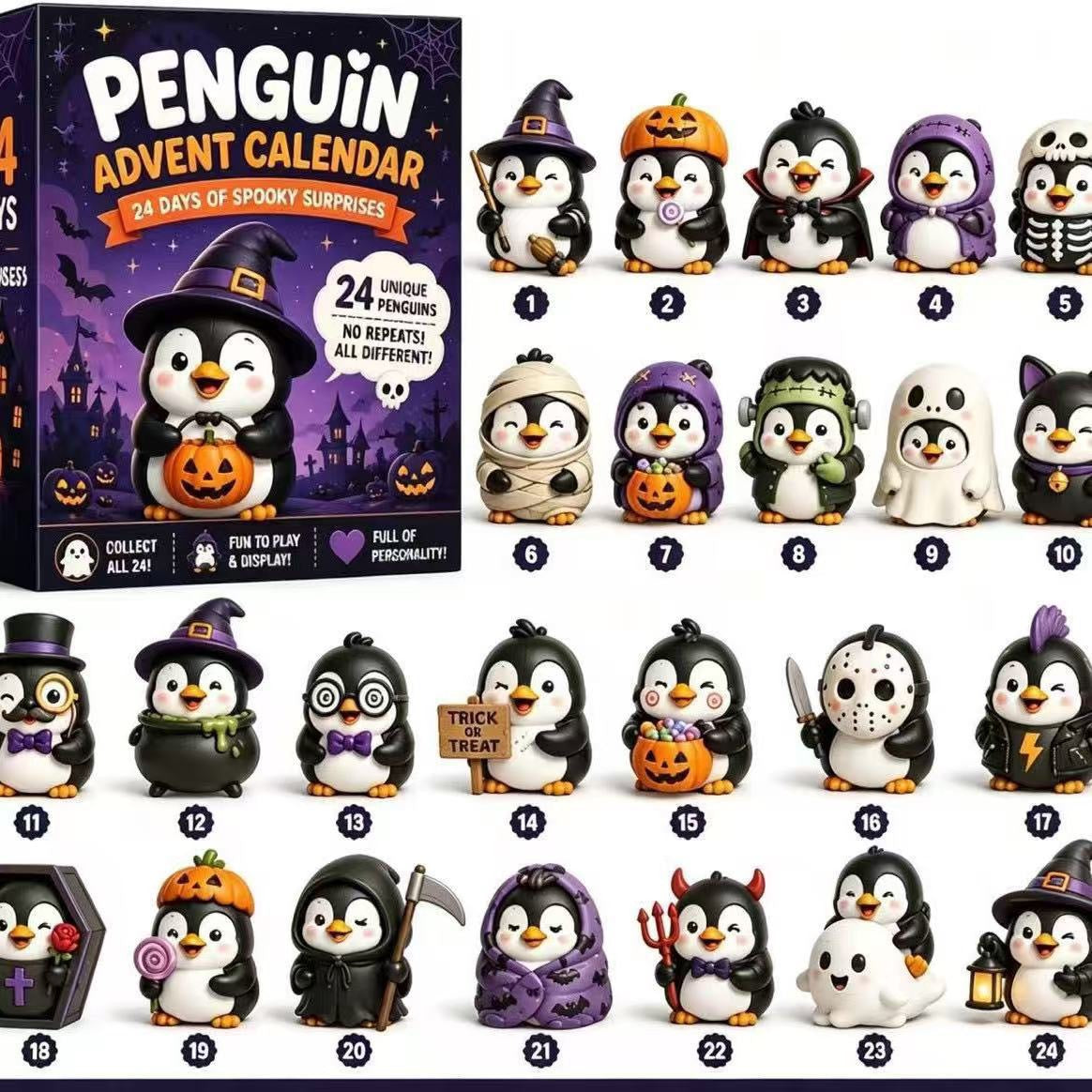 Penguin Surprise Advent Calendar(3D)