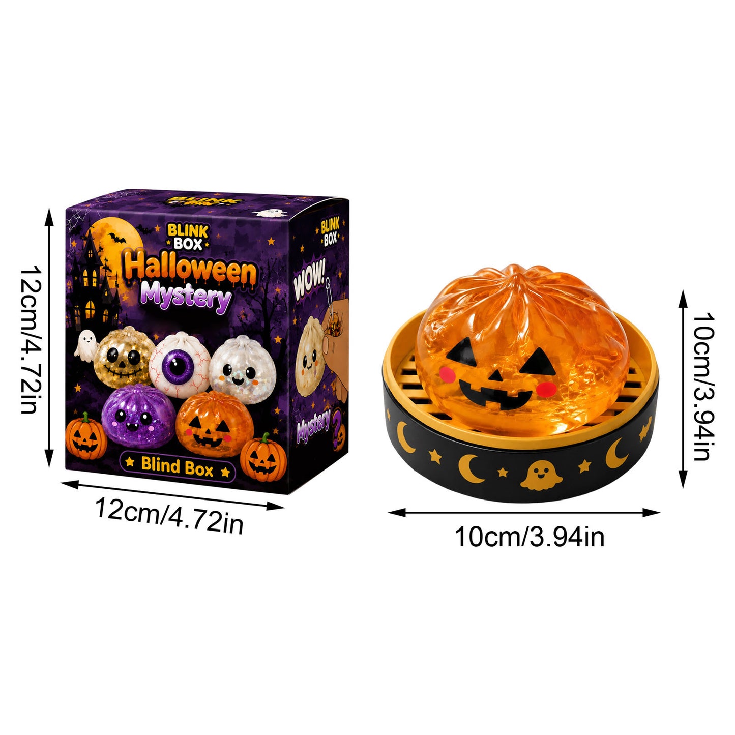 π Halloween Pumpkin Slow-Rising Squishy