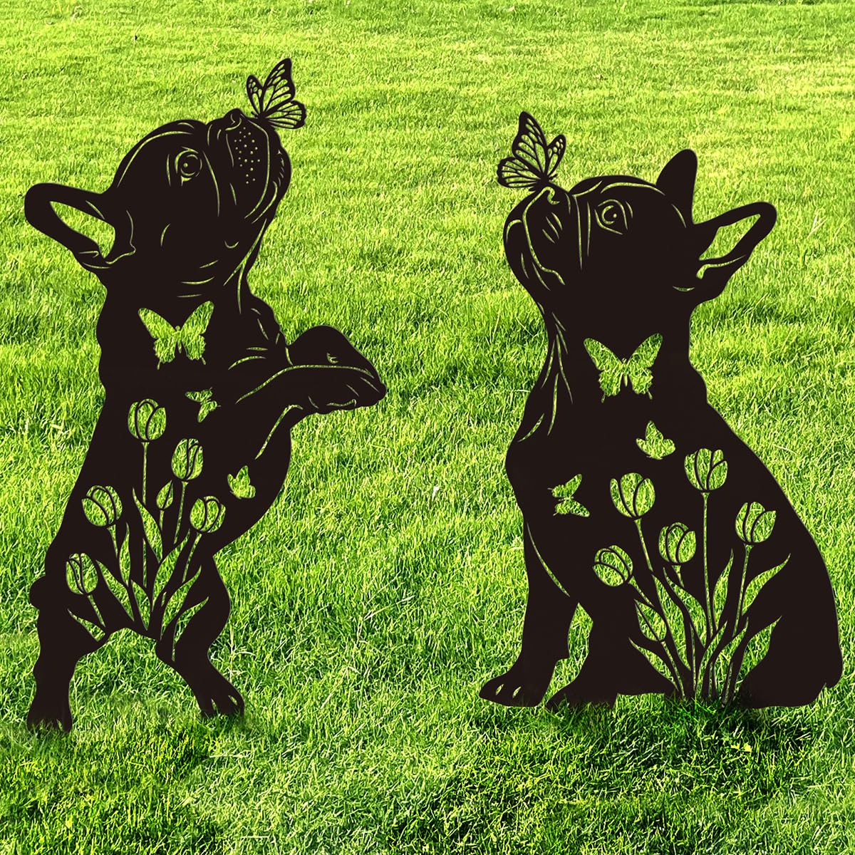 French Bulldog Garden Decoration