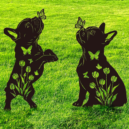 French Bulldog Garden Decoration