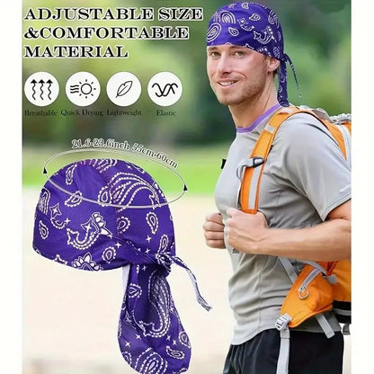 Paisley Cooling Headscarf Cap
