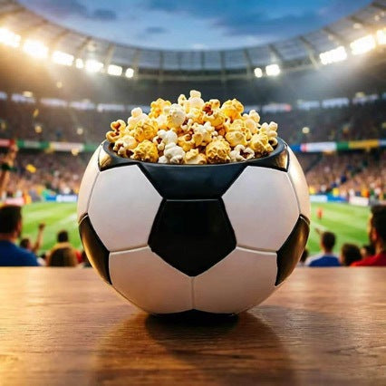 3D Soccer Ball Snack Bowl