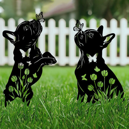 French Bulldog Garden Decoration