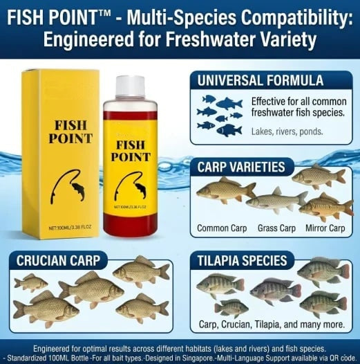 🎣 Concentrated Fish Attractant Liquid – 🐟Fast-Acting Red Worm Formula -8JX3