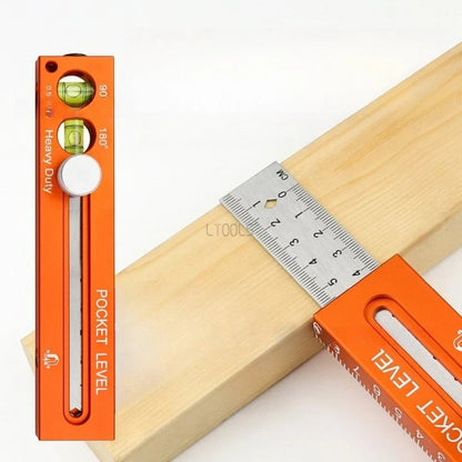 🔥LAST DAY 49% OFF - 🛠️Multifunctional Marking Level Ruler
