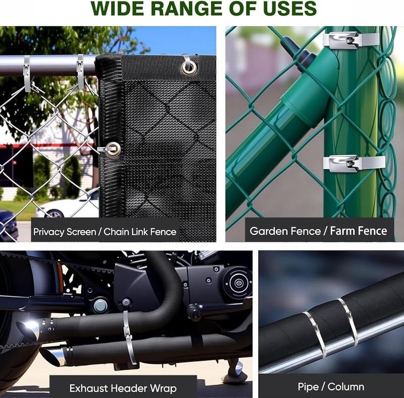 🎉 Special Offer Today Only!🎉🔥Stainless Steel Cable Tie Gun with Metal Zip Ties