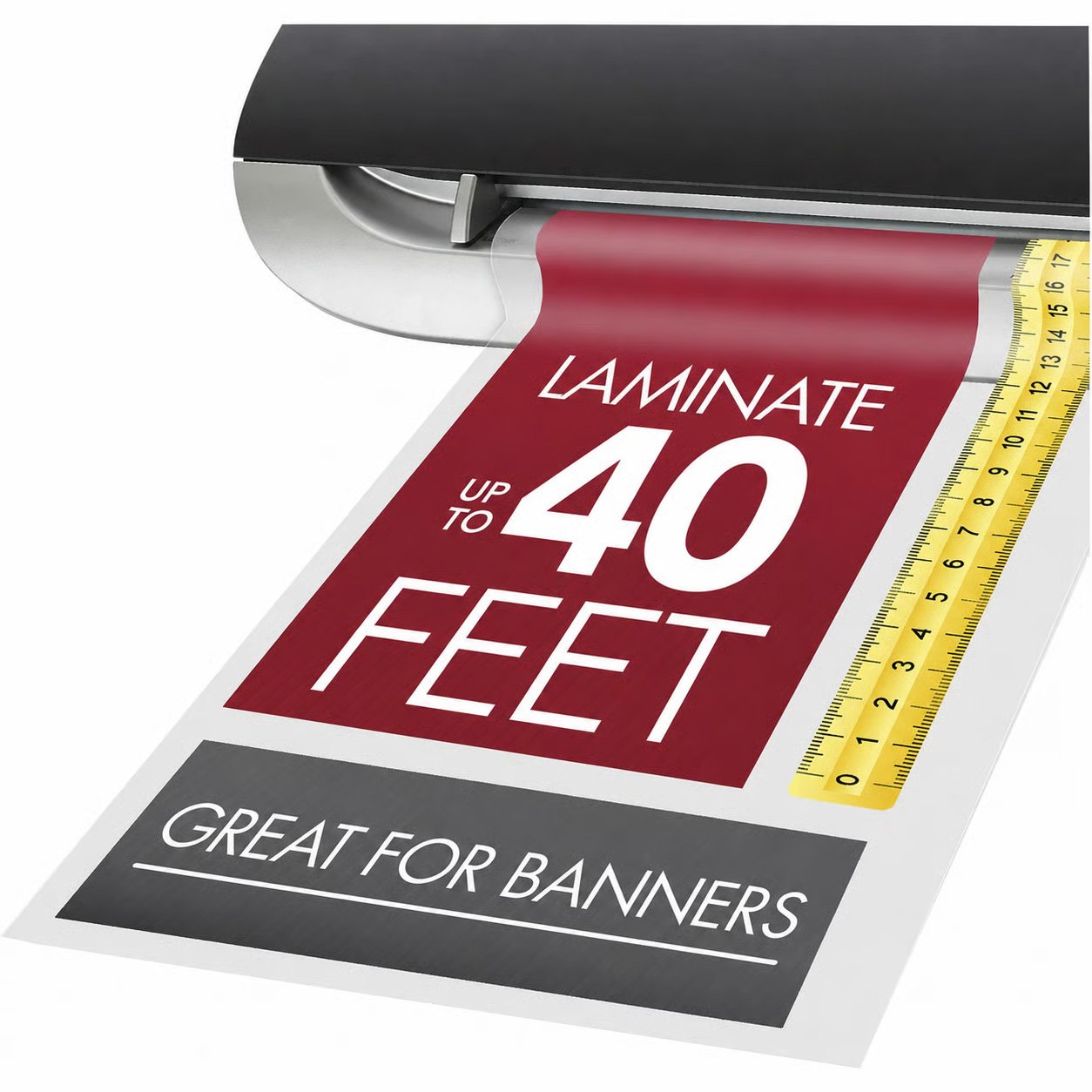 🔥LAST DAY 50% OFF - Select-A-Size™ Custom Thermal Lamination Roll with Built-in Trimmer (3 Mil, 40 FT)