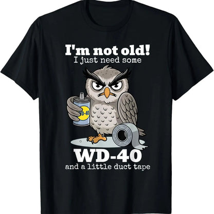 🦉 Owl "I'm Not Old" Graphic T-Shirt