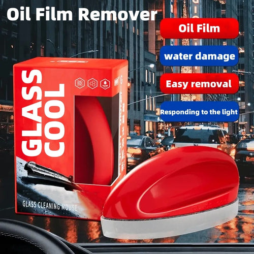 Glossy glass mouse brush and refill fluid (60ml)