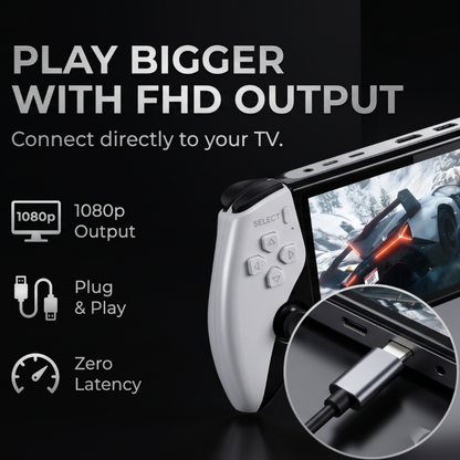 🎄Christmas Sale 49% OFF🎁 DAILYARD Retro Handheld Game Console with HD 5-inch IPS Screen over 20,000 Games
