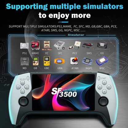 🎄Christmas Sale 49% OFF🎁 DAILYARD Retro Handheld Game Console with HD 5-inch IPS Screen over 20,000 Games