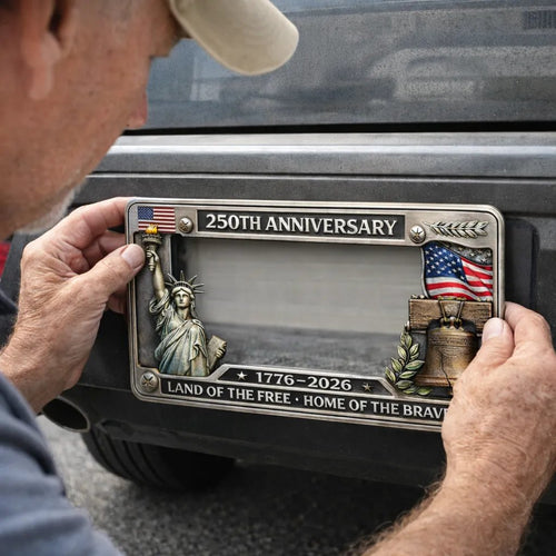 🦅250th Anniversary Commemorative License Plate Frame