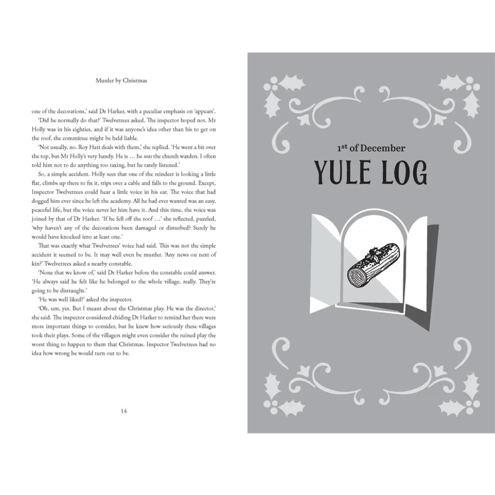 Murder by Christmas: 25 Puzzles to Solve the Crime