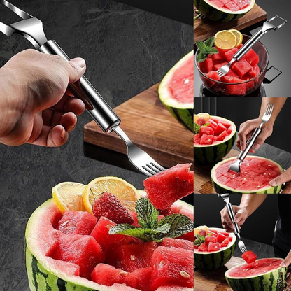 🍉Upgraded Watermelon Fork Slicer Cutter Tool
