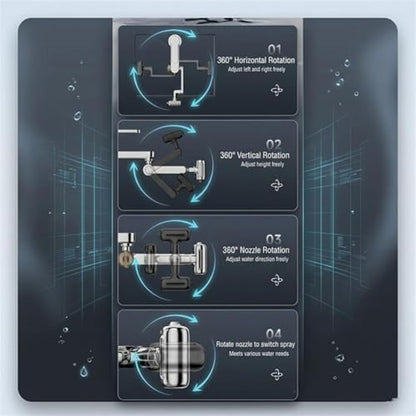 1080 Degree Rotating Faucet Extender