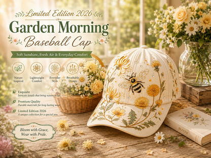 🔥Last Day 49% OFF 🌸🌿 Garden Morning Cap (✨2026 Limited Edition)