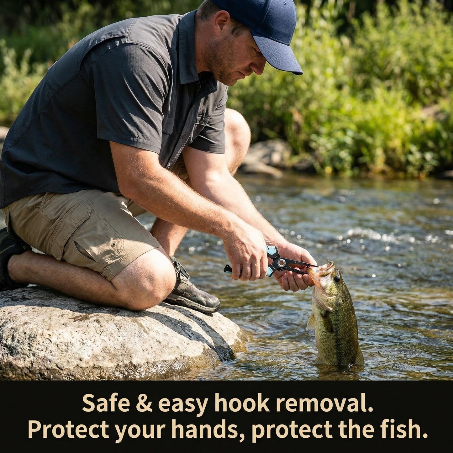 🔥Last Day 49% OFF - Luya pliers stainless steel multifunctional fishing pliers