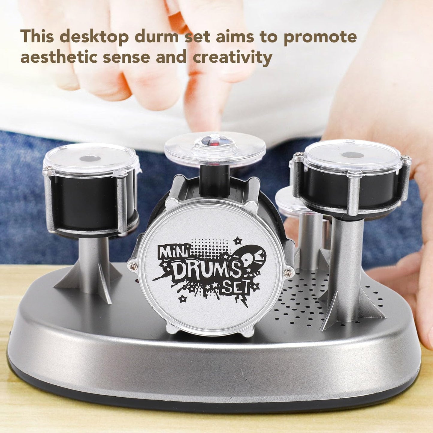 Markfeldstein Creative Finger Touch Mini Drum Percussion Instrument