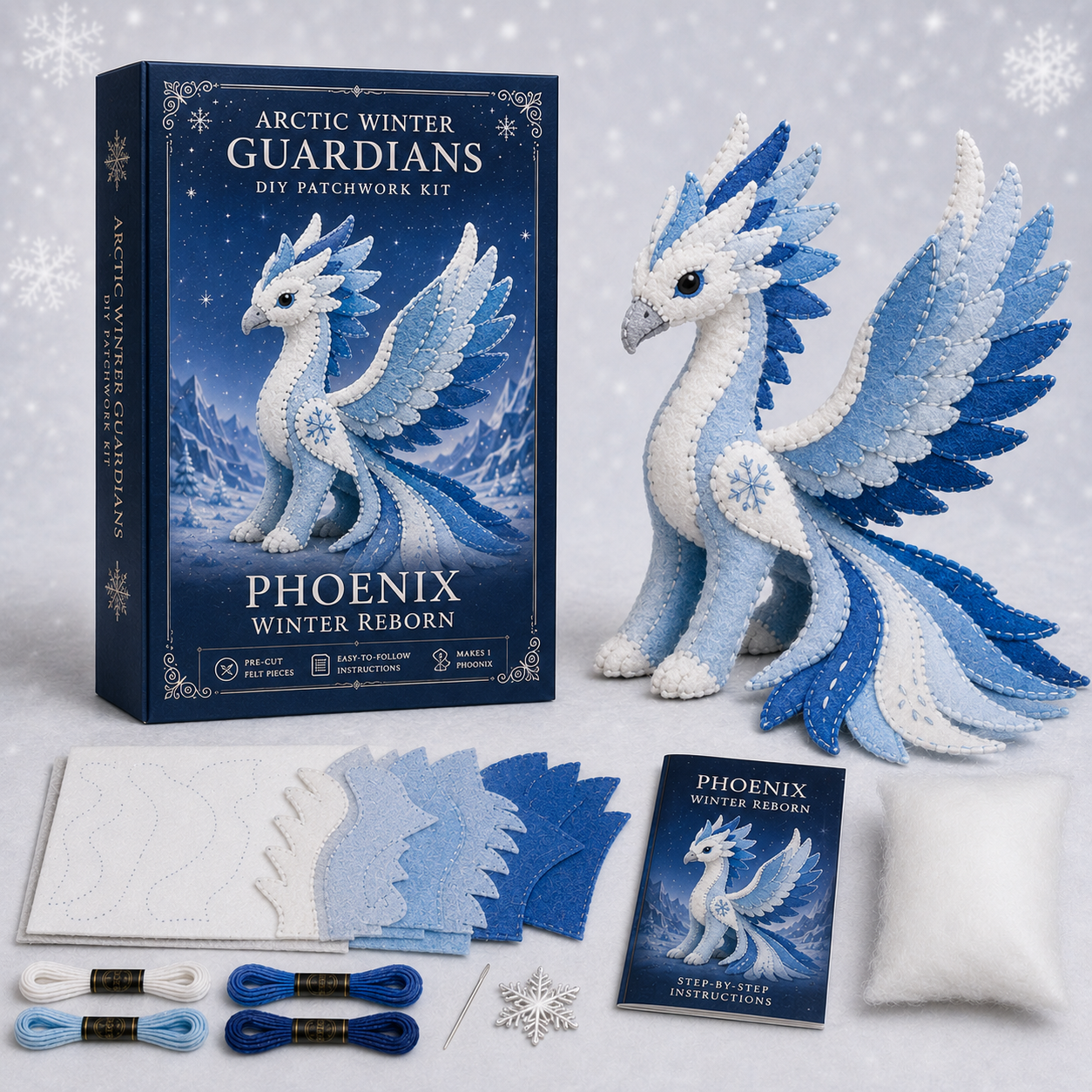 🔥Arctic Winter Guardians DIY Patchwork Kit