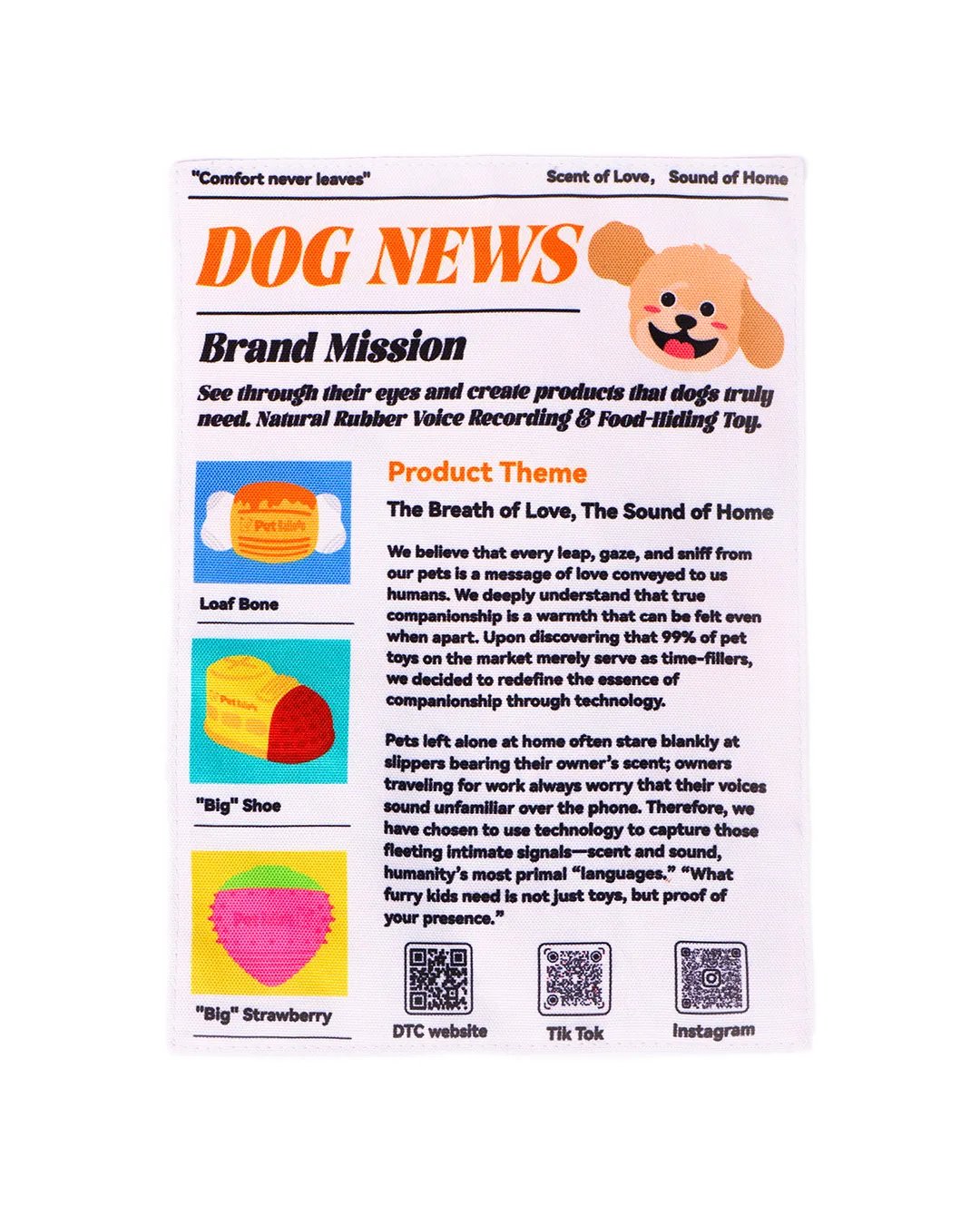 🔥Crinkle Newspaper Dog Toy for Boredom Relief, Interactive Chew Toy for Dogs