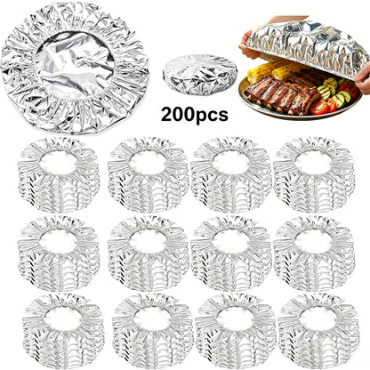 🔥Hot Sale Aluminum Foil Heat Shield Covers – No Plastic 🥘