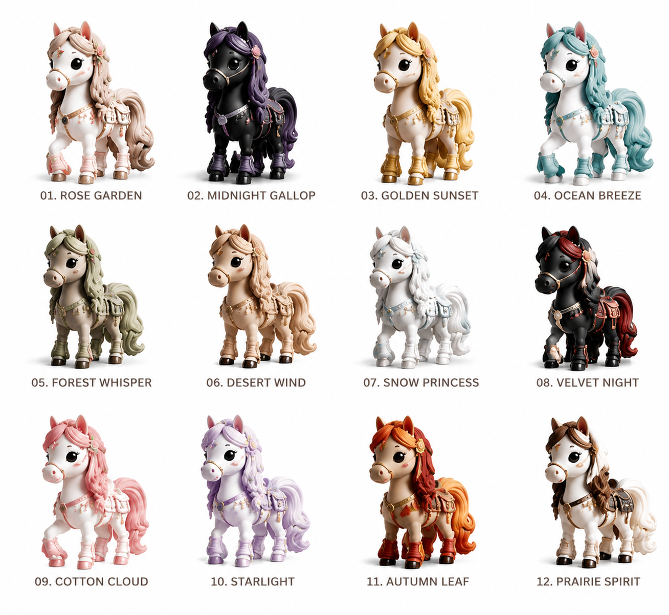 🐴 MA JING: Equestrian Dreams Blind Box Series