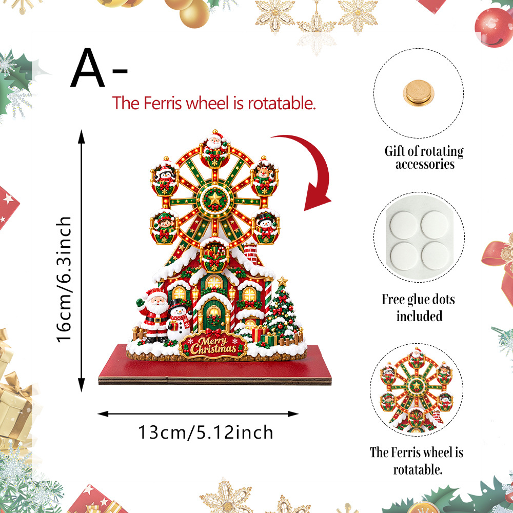 🎄 Christmas Ferris Wheel Village™