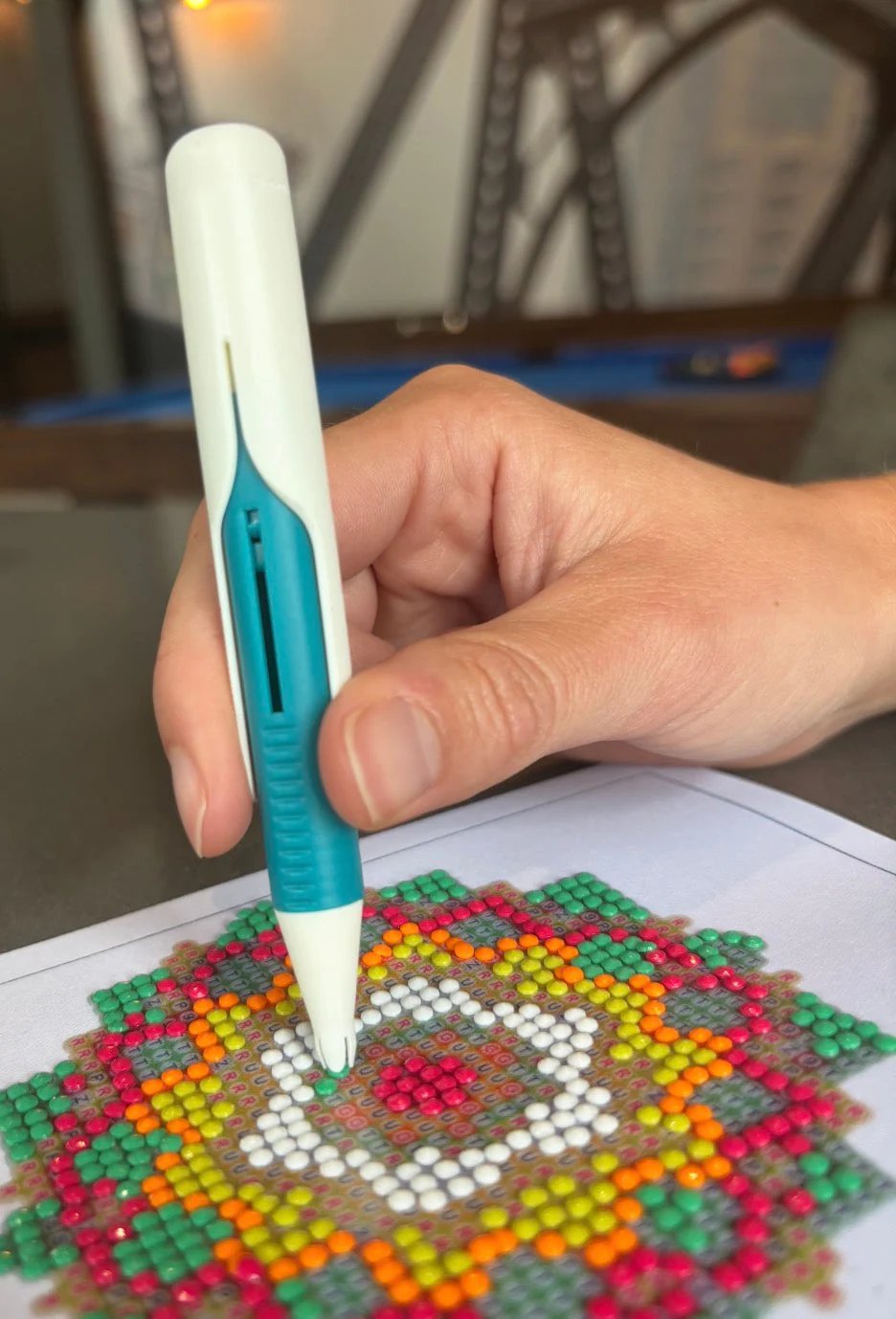 🔥Last Day 49% OFF - 💎BeadBlitz Automatic Diamond Painting Bead dispenser