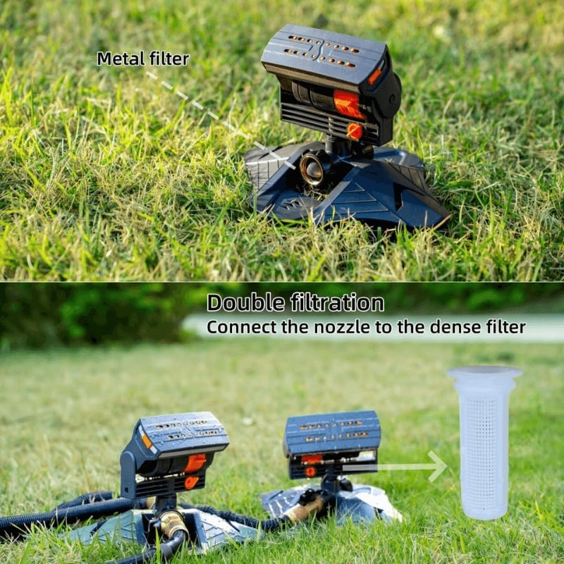 16-Nozzle Oscillating Sprinkler