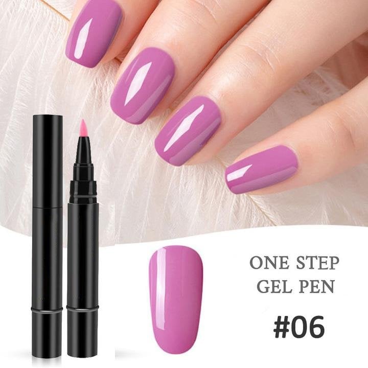 💅 Limited Time Buy 1 Get 1 Free - £12.99! ✨One Step Nail Gel Pen🎨