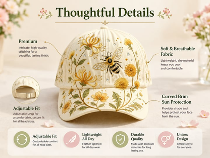 🔥Last Day 49% OFF 🌸🌿 Garden Morning Cap (✨2026 Limited Edition)