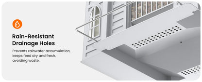 🔥✝️Church-Shaped Metal Solar Bird Feeder(✨Same as in the video)