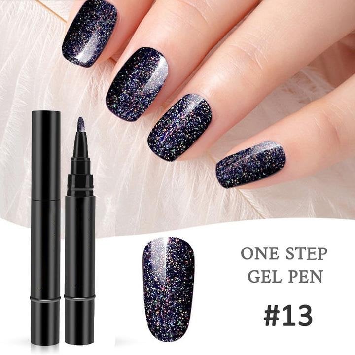 💅 Limited Time Buy 1 Get 1 Free - £12.99! ✨One Step Nail Gel Pen🎨