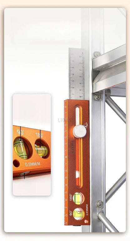 🔥LAST DAY 49% OFF - 🛠️Multifunctional Marking Level Ruler