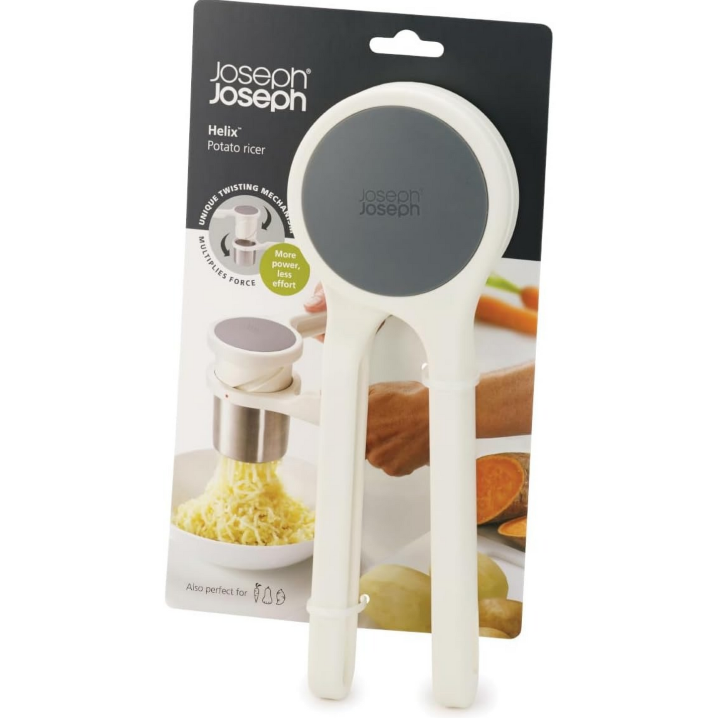 💖Hot 30% OFF🌹🥔 Potato Ricer Masher – Twist-Action Stainless Steel Vegetable Puree Tool