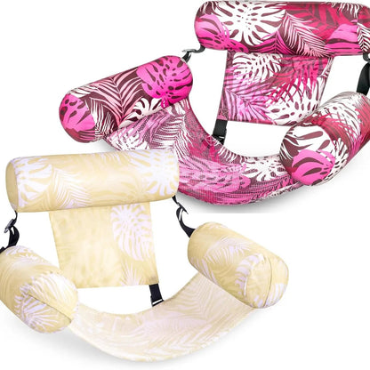 ⚡Hot Sales 49% OFF🔥Inflatable Pool Floats Adult, 2 Packs  Floating Lounge Chairs