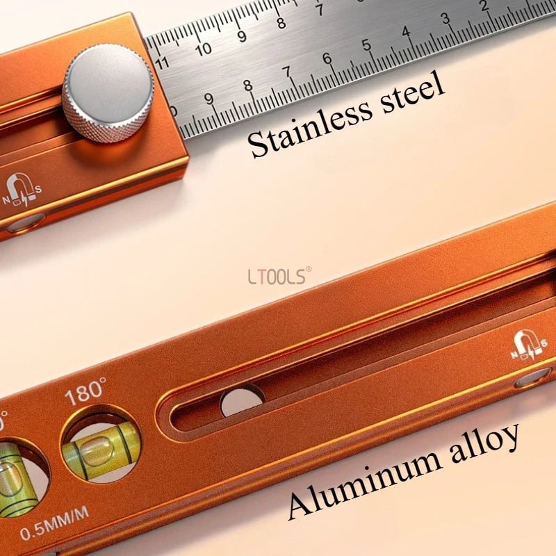 🔥LAST DAY 49% OFF - 🛠️Multifunctional Marking Level Ruler