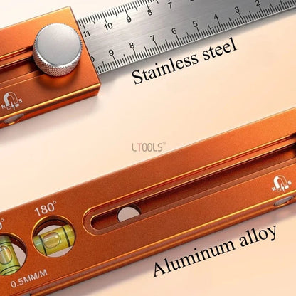 🔥LAST DAY 49% OFF - 🛠️Multifunctional Marking Level Ruler