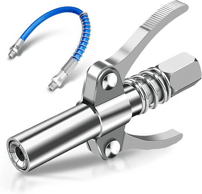 12000PSI 6-Jaw Stainless Steel Leak-Proof Universal Grease Tool Coupler