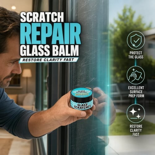 💥🏆Hot Sale 50% OFF🔥 Multi-Purpose Glass Scratch Repair Paste – 30g, for Windows, Mirrors & Car Glass 🪟