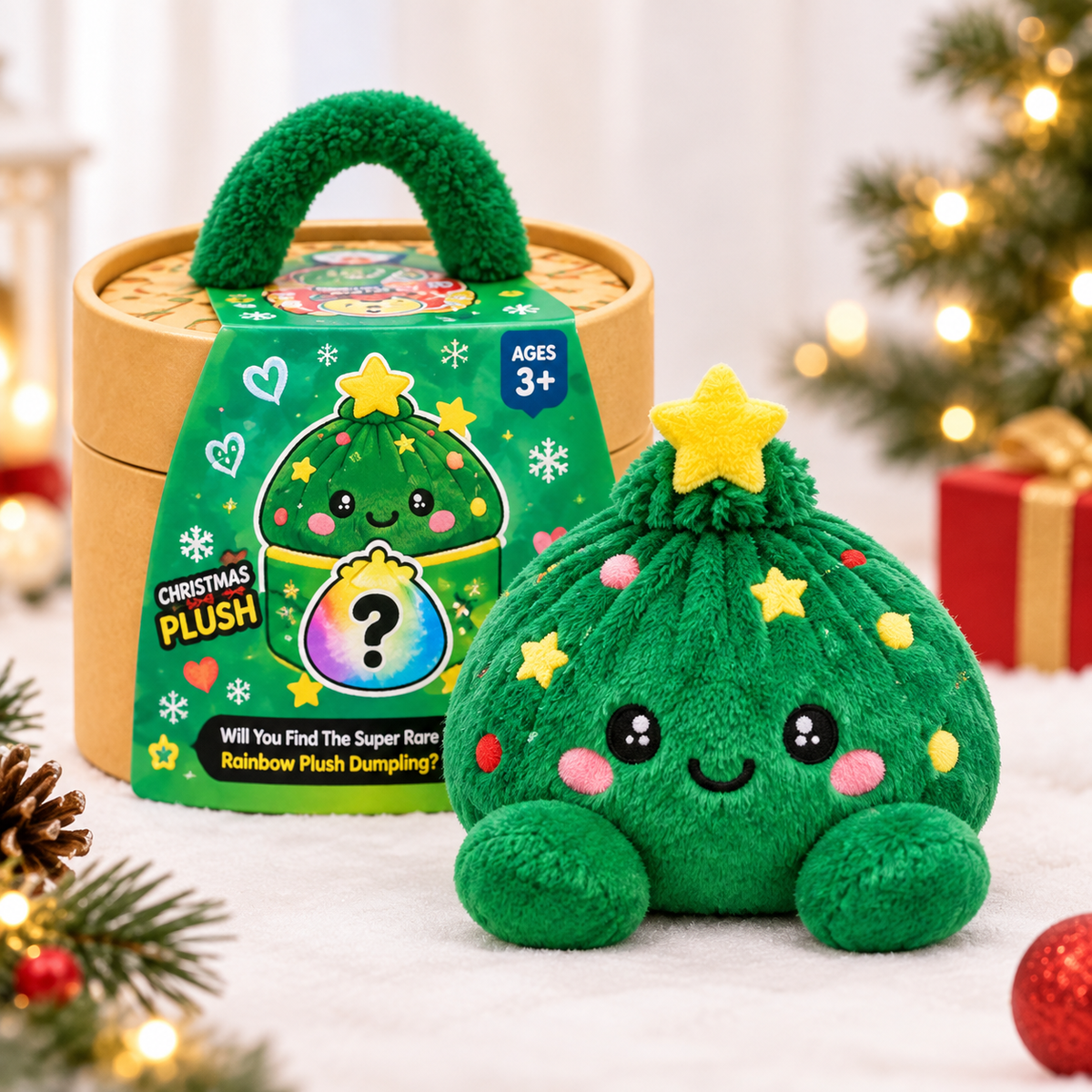 🎄 Christmas Bao Plush Collection – 10 Festive Characters | Choose Your Favorite