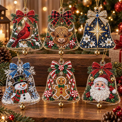 🔥LAST DAY 50% OFF - 🌲Christmas Keepsake Diamond Art Ornament Kit💎