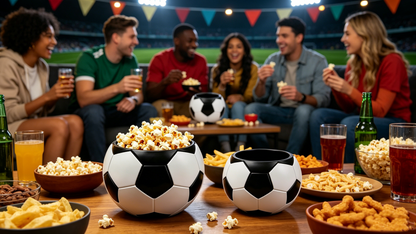 3D Soccer Ball Snack Bowl