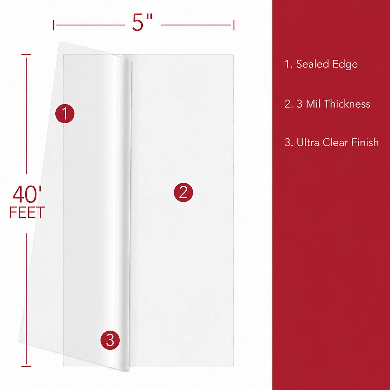 🔥LAST DAY 50% OFF - Select-A-Size™ Custom Thermal Lamination Roll with Built-in Trimmer (3 Mil, 40 FT)