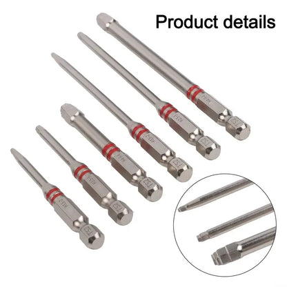 🔧 All-in-One Pagoda Hex Screwdriver Bit Set (6PCS)
